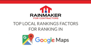 TOP LOCAL RANKINGS FACTORS FOR RANKING IN GOOGLE MAPS