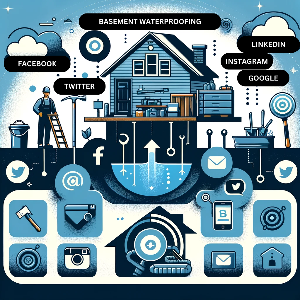 What Social Media Platforms Can Target Basement Waterproofing Customers
