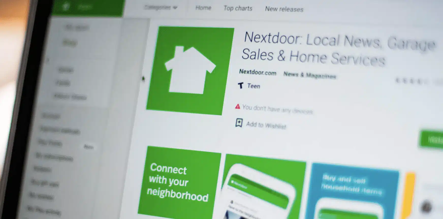 nextdoor app