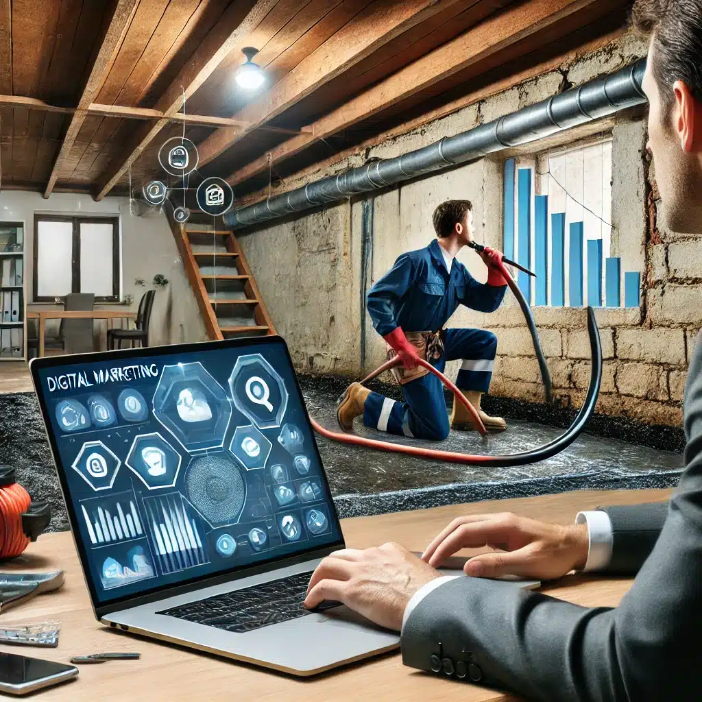 Attract More Clients- Digital Marketing for Basement Waterproofing Specialists